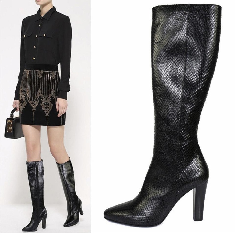 NIB Saint Laurent  LILY High Knee Boots